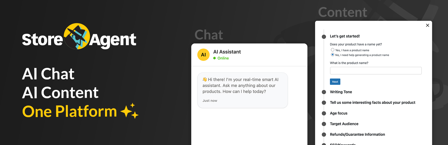 StoreAgent WooCommerce AI Plugin