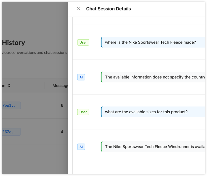 StoreAgent Chat Client Widget