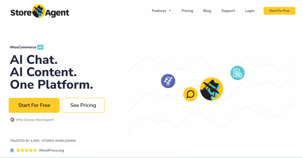 StoreAgent homepage
