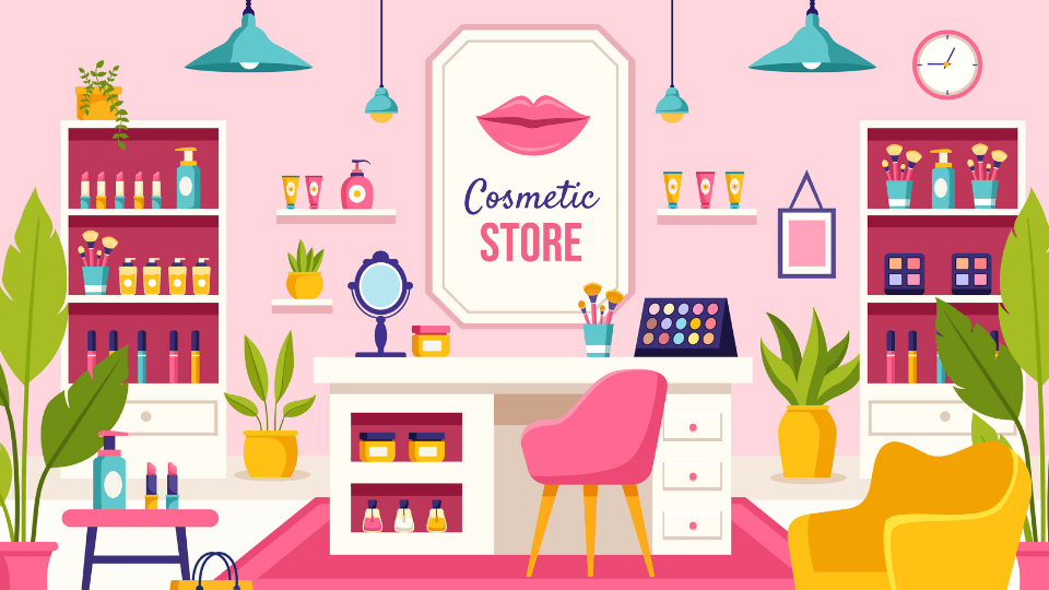 Beauty store dashboard