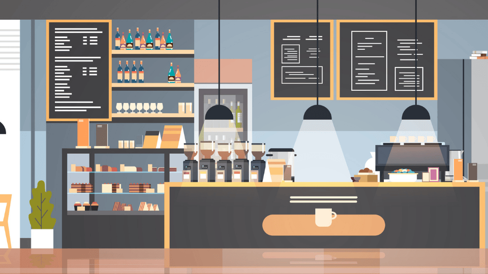 Coffee store dashboard