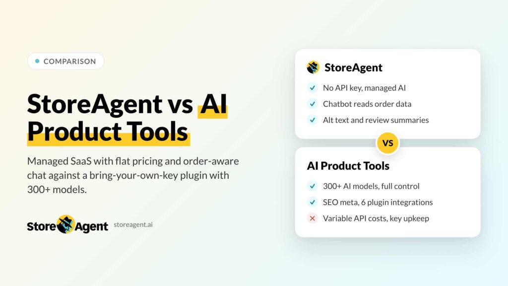 StoreAgent Vs AI Product Tools: Which WooCommerce AI Suite Is Right For You?