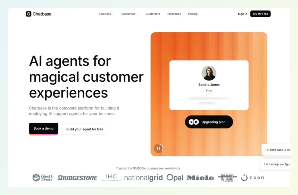 chatbase co homepage-storeagent – StoreAgent Chatbase homepage, one of the Chatbase alternatives WooCommerce stores compare before choosing a chatbot