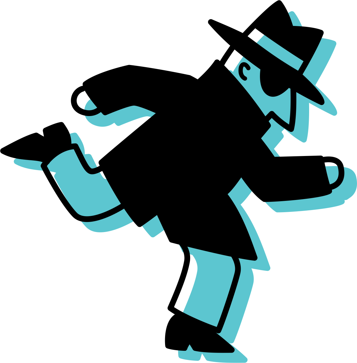 StoreAgent mascot, the store detective