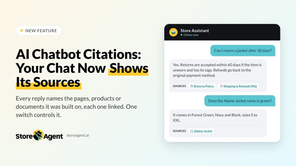 New! AI Chatbot Citations: Your Chat Now Shows Its Sources
